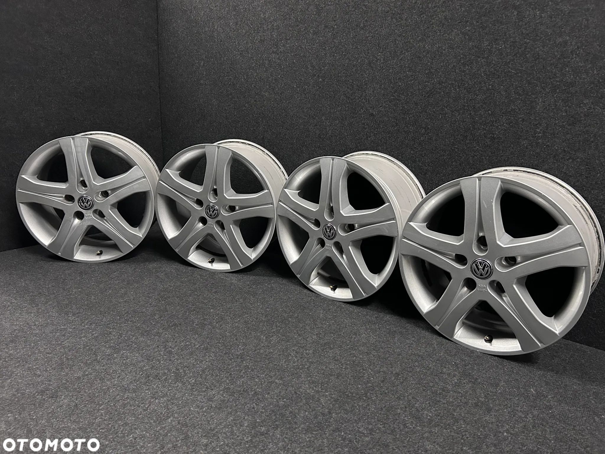 Alufelgi VW Touareg 17 cali 5x130 4szt. Ładne! - 1