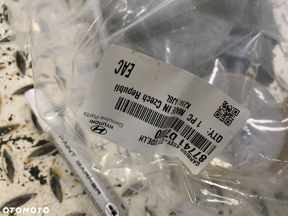 NOWA ORYGINALNA LISTWA BŁOTNIKA LEWY TYŁ LEWA TYLNA HYUNDAI TUCSON III 3 15-20 87743-D7000 - 7