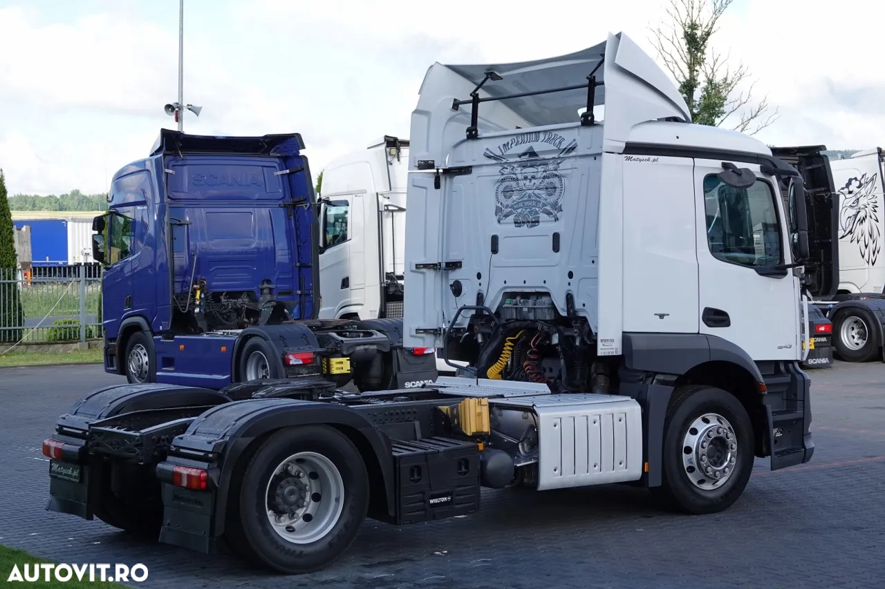 Mercedes-Benz ACTROS 1840 / FULL ADR / CABINA MICĂ / GREUTATE: 6200 KG / KILOMETRAGE MICĂ / - 9