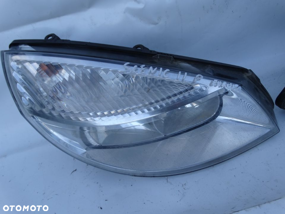 LAMPA LEWA PRAWA PRZÓD PRZEDNIA RENAULT SCENIC II EUROPA F-VAT - 2