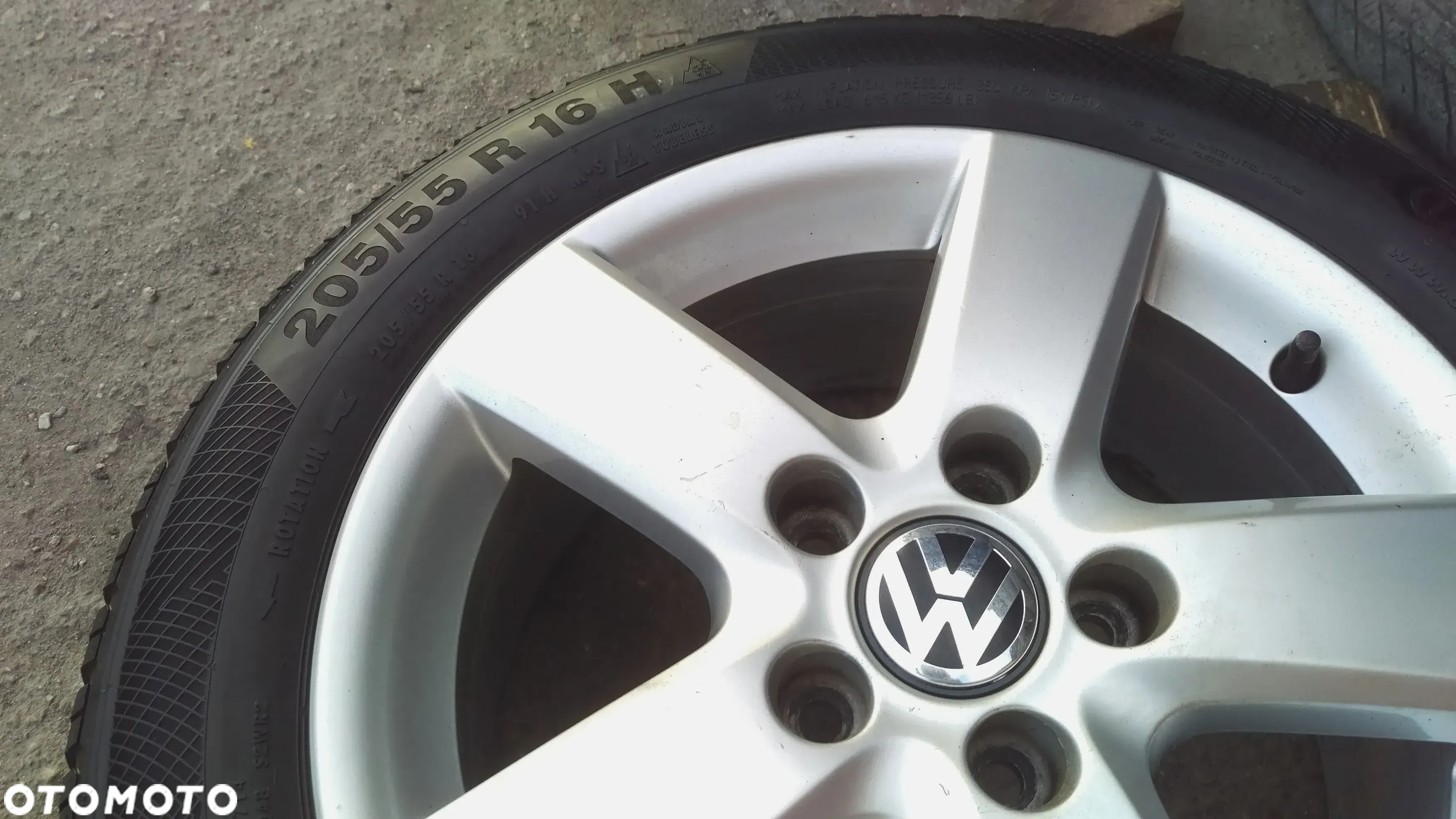 205/55R16 Opony Zimowe Zima CONTINENTAL ContiWinterContact TS850 5mm Legnica ALU-RAD 205/55 - 5