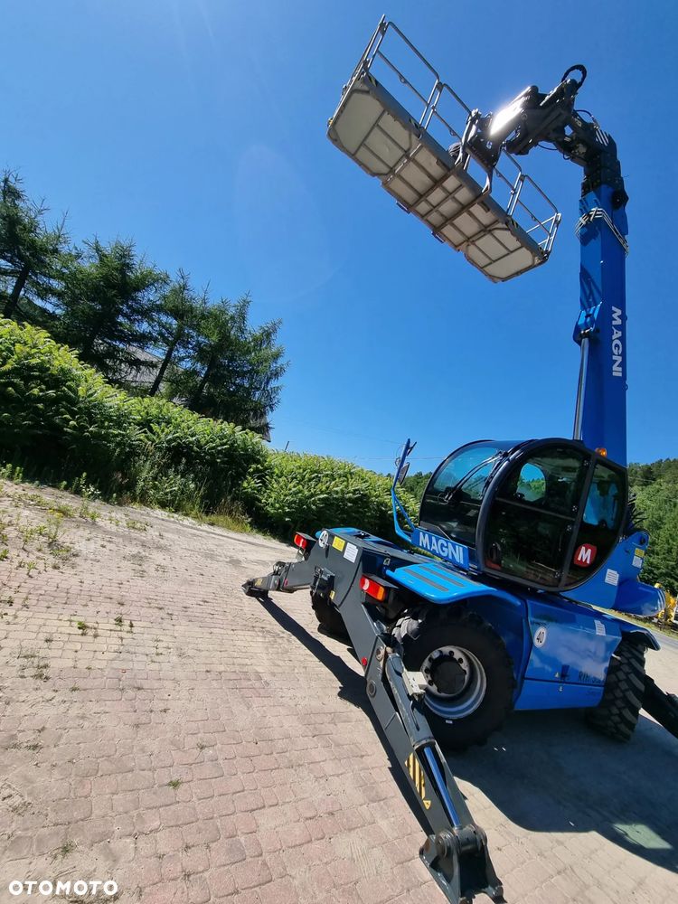Magni RTH 5.21 Ładowarka teleskopowa 21 metrów 1361mtg Kosz (Pilot 2 funkcje) Wciągarka Bocian Łyżka Widły Jak Nowa z Salonu 2021r DEUTZ silnik z Norwegii KLIMA - 9