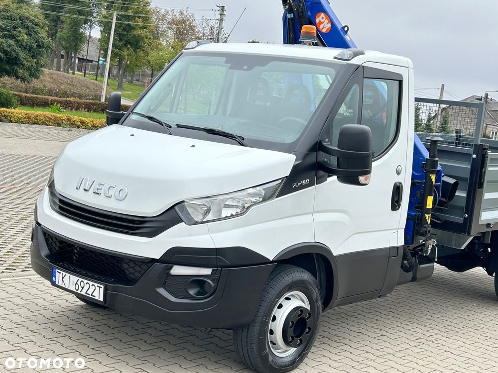 Iveco DAILY 72-180 3.0 HPI 180KM * HDS PM 6.5 * 2800 Udźwig * 82 Tyś km* Wywrotka 3 Stronna *Blokada Mostu - 13