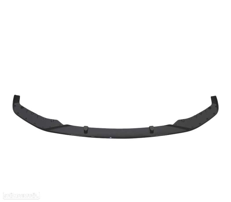 SPOILER LIP FRONTAL BMW G30 G31 17-19 LOOK M PRETO BRILHANTE​​ - 2