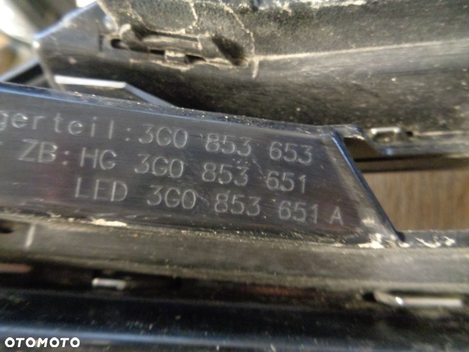 VW PASSAT B8 LIFT GRILL 3G0853653 - 3