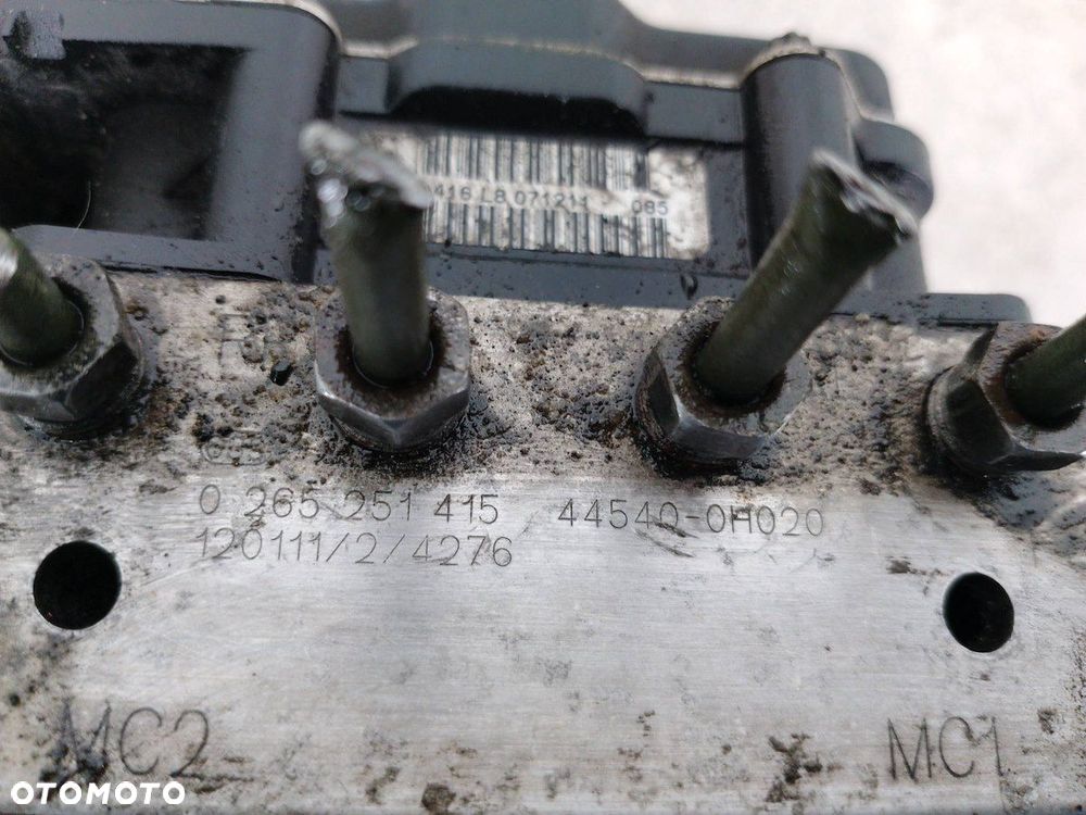 POMPA ABS CITROEN C1 44540-0H020 0265251415 0265951530  BOSCH  1.0 i 12V - 2