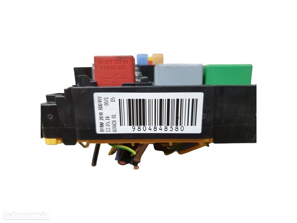 CAIXA RELÉS / FUSÍVEIS PEUGEOT 208 2016 -9804848580 - 2