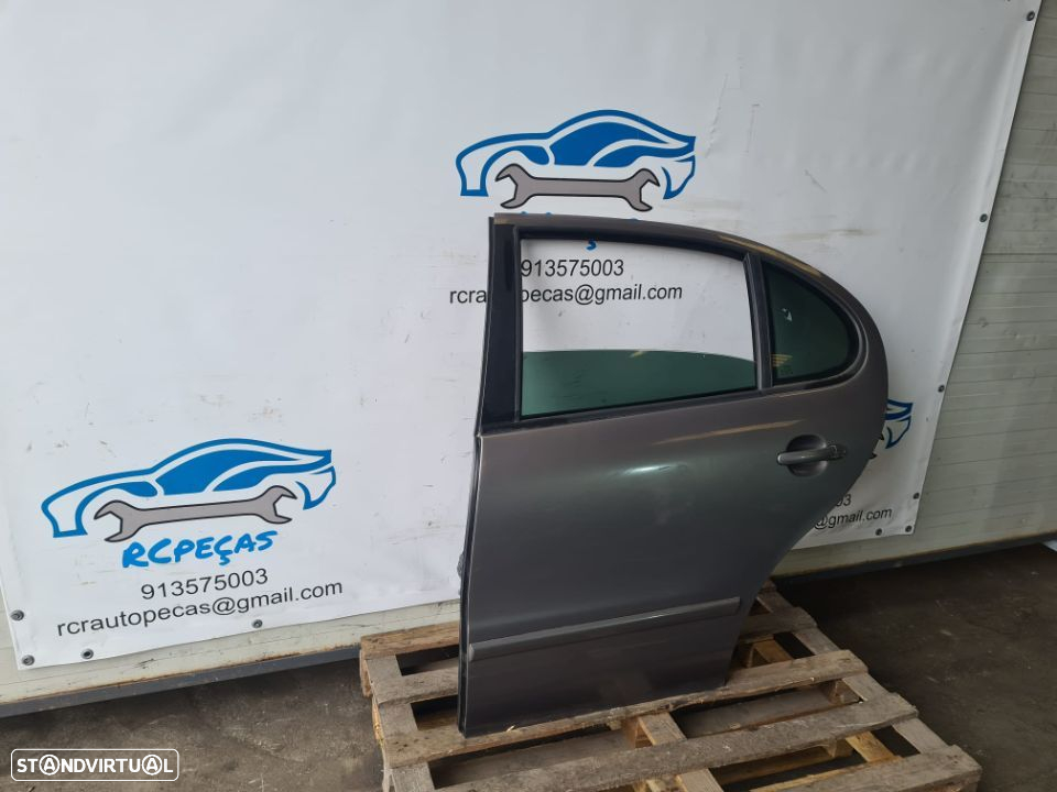 PORTA TRASEIRA TRÁS ESQUERDA SEAT LEON 1M FECHO ELEVADOR MOTOR PUXADOR VIDRO - 4