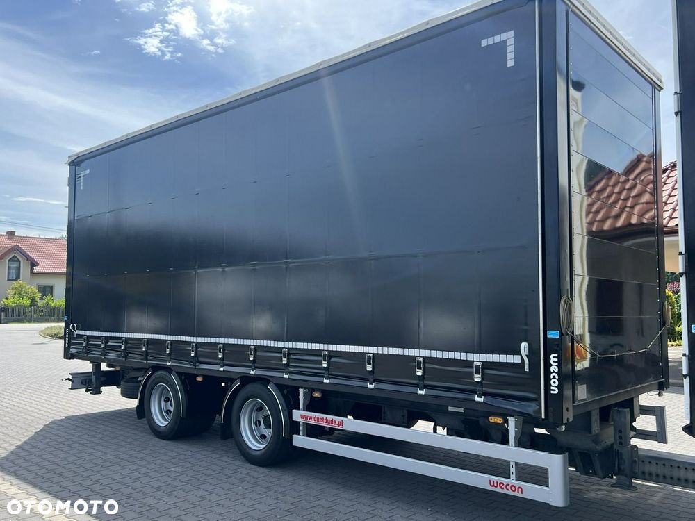 Scania R410 bez EGR Zabudowy Wecon 120m Dach Podnoszony  Zestaw Tandem - 35