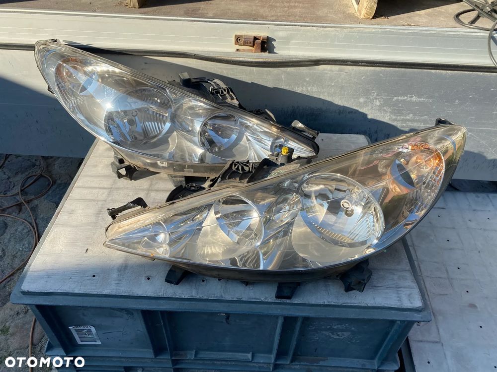 lampy peugeot 207 207 CC komplet całe - 1