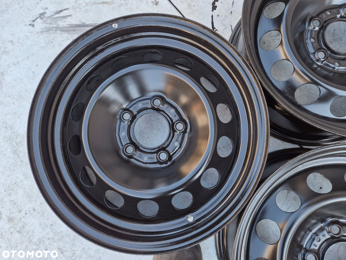 Felgi stalowe 16 BMW 3 SERIA E90 E91 E92 ET31 - 8
