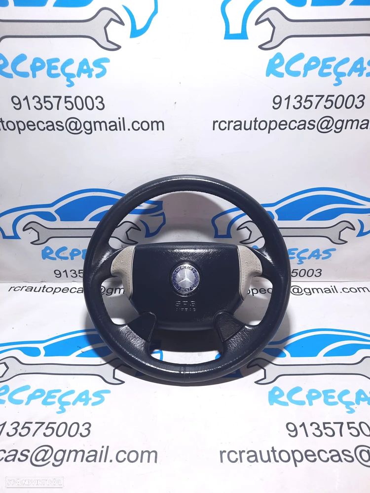 VOLANTE GUIADOR COMPLETO MERCEDES BENZ SLK R170 W170 A1704600003 1704600003 CLK C208 W208 PELE AIRBAG - 10