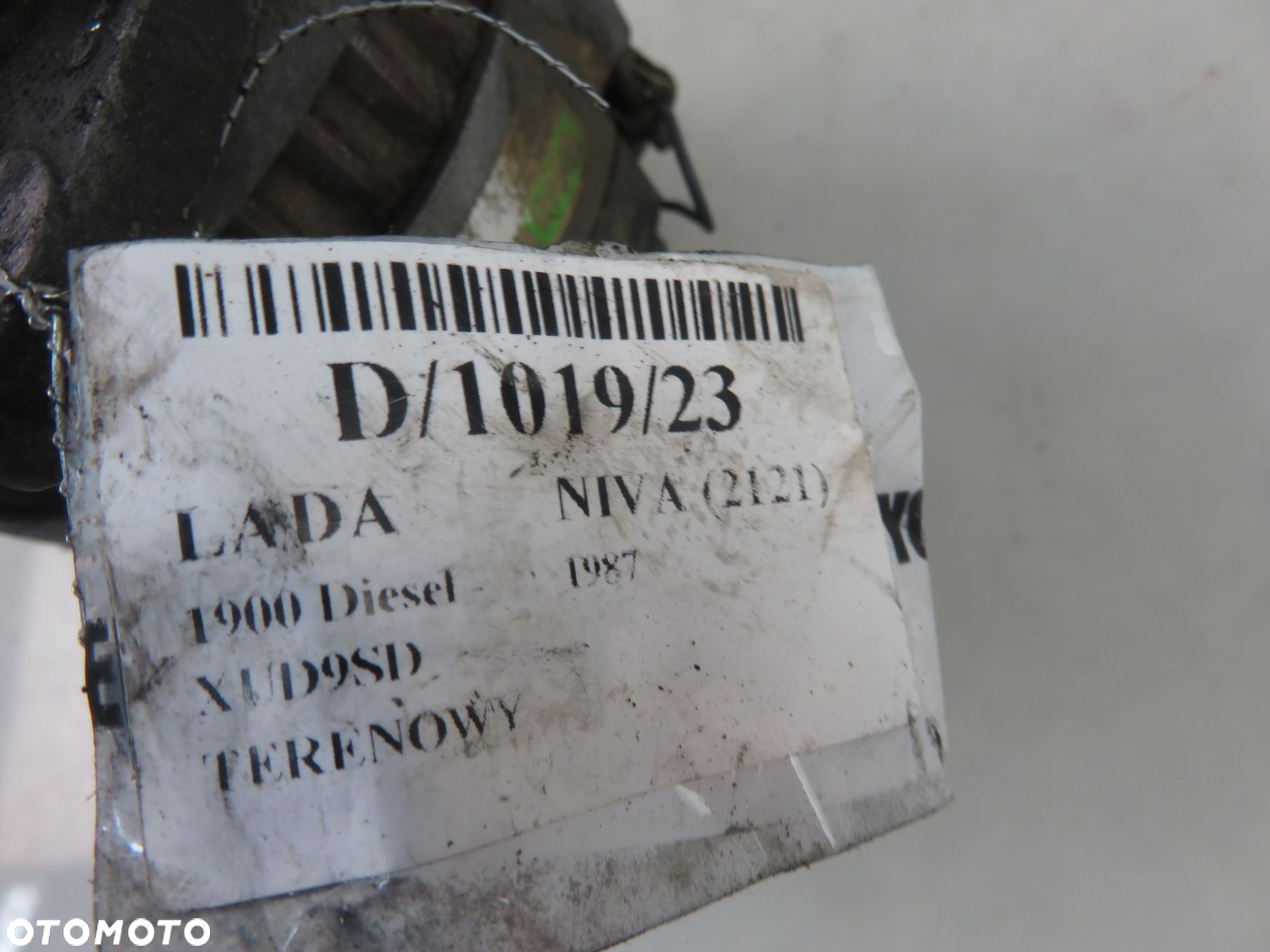 ALTERNATOR LADA NIVA (2121) 1900 Diesel  2541356 A13N218 - 2