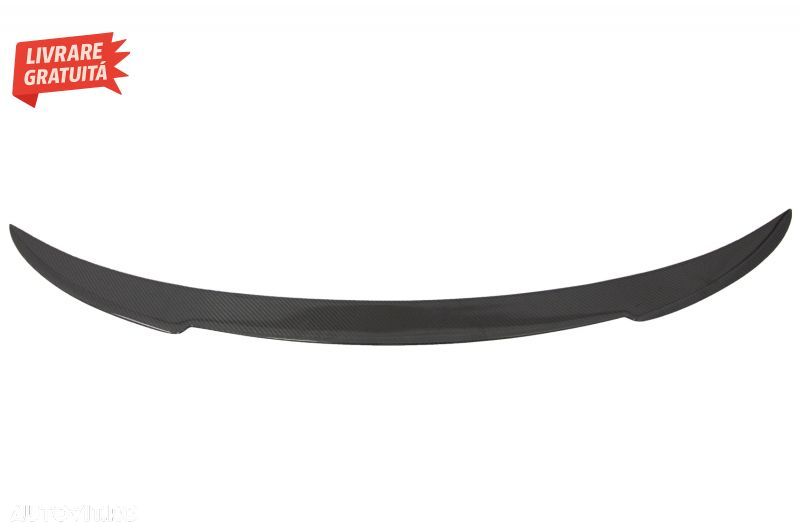 Capace oglinzi si Eleron Portbagaj BMW Seria 3 F30 (2011-2018) M4 Design Real Carb- livrare gratuita - 6