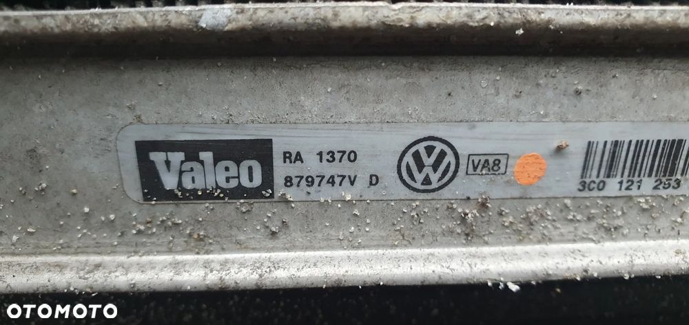 Pas przedni wzmocnienie chłodnica chłodnice wentylatory VW Passat B6 2.0 TDI 3C0121253Q - 6