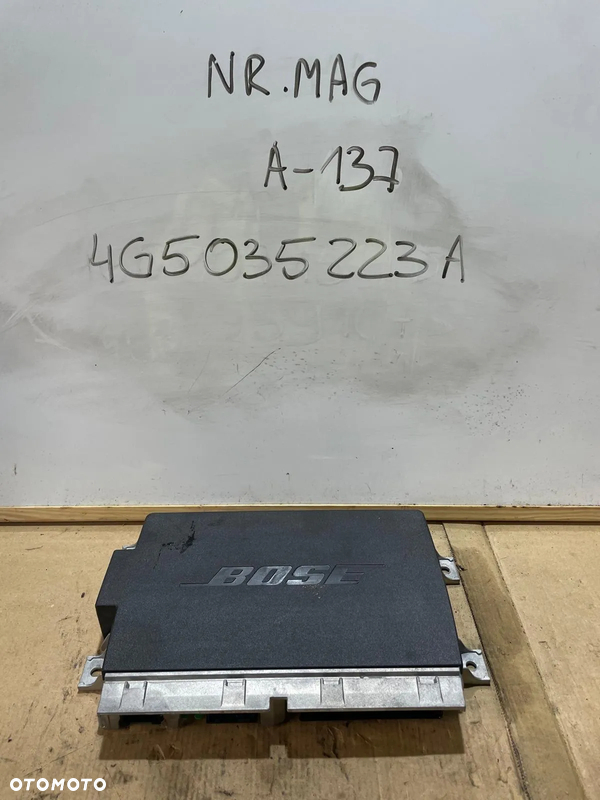 WZMACNIACZ BOSE AUDI A6 C7 A7 4G5035223A