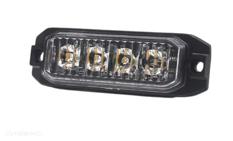 lampa 4 LED ostrzegawcza stroboskopowa 2SZT. - 5