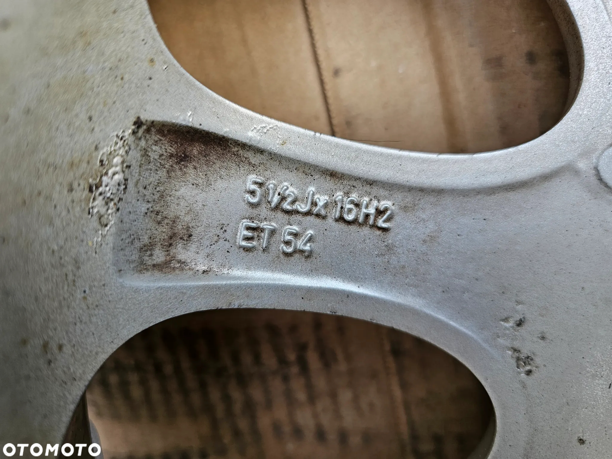 (Z82) Mercedes-Benz OE A-Klasa W168 / A 168 401 16 02 / 5,5Jx16 ET54 5x112 - 6