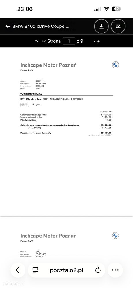 BMW Seria 8 840d xDrive mHEV - 6