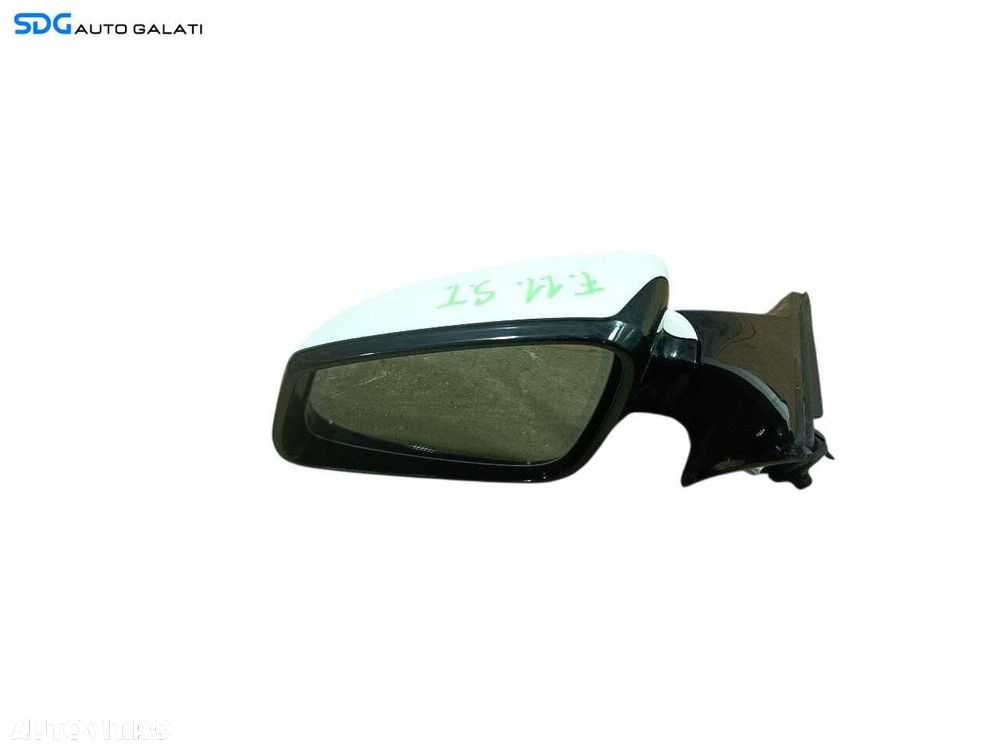 Oglinda Electrica Stanga cu Pliere Rabatare BMW Seria 5 F10 2009 - 2014 Culoare 300 Alpinweiss [C5266] - 3