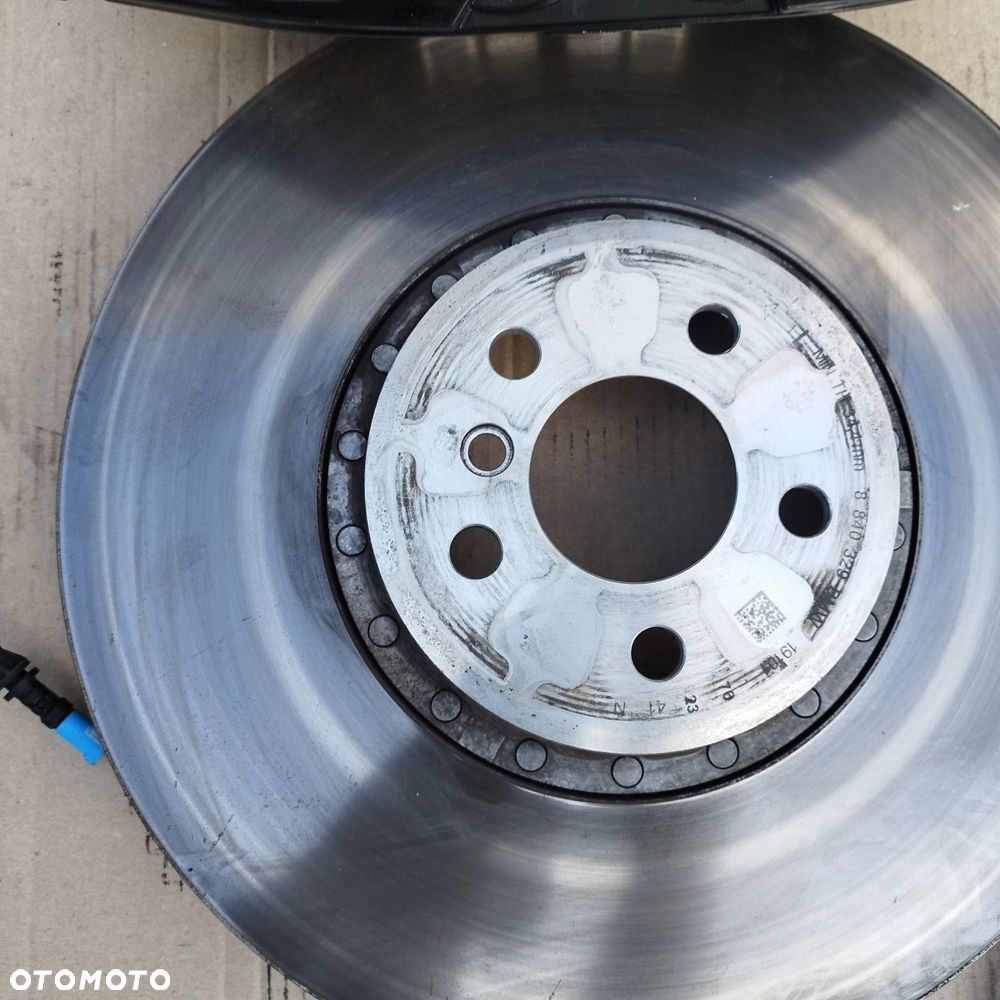 TARCZE KLOCKI ZACISKI OSŁONY KOMPLET M-PAKIET BMW 7 G70 i7 G70 395X36 - 9