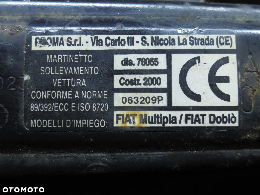 FIAT MULTIPLA DOBLO PODNOŚNIK LEWAREK - 2