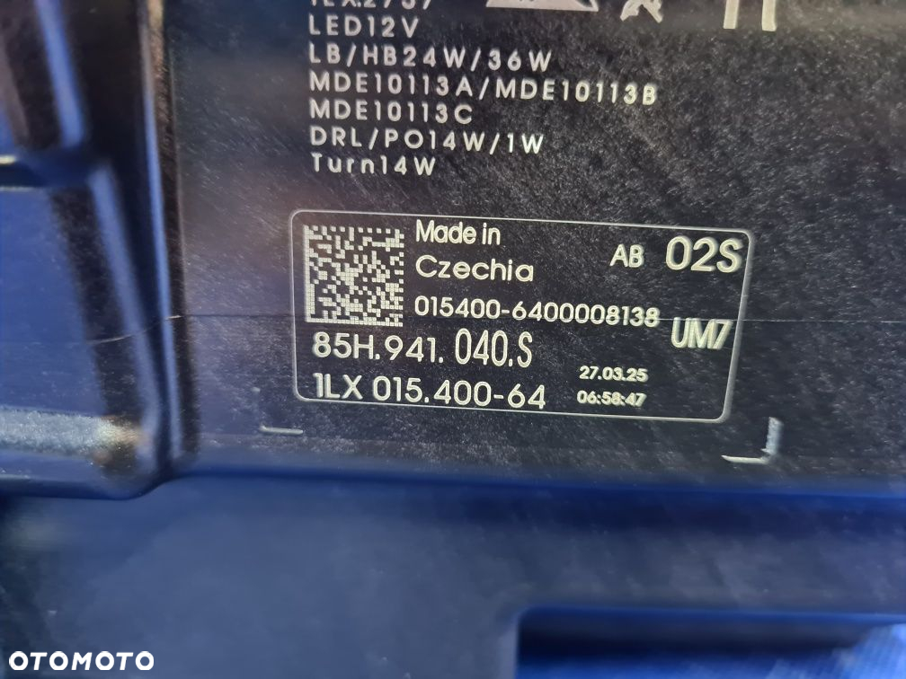 LAMPA MATRIX FULL LED przednia prawa AUDI Q6 E-TRON prawy przód OEM - 8