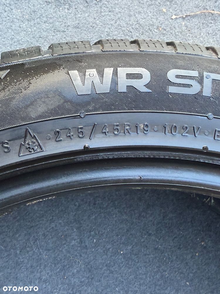 Cztery opony zimowe Nokian 245/45/19 R19 Radom 4 sztuki zima gwarancja rozruchowa 250 255 - 7