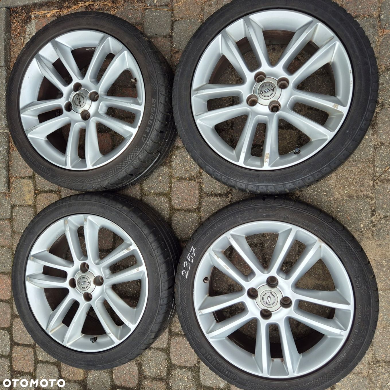 LATO KOŁA 215/45 R17 OPEL CORSA D E ADAM GRANDE PUNTO EVO 4x100 - 1