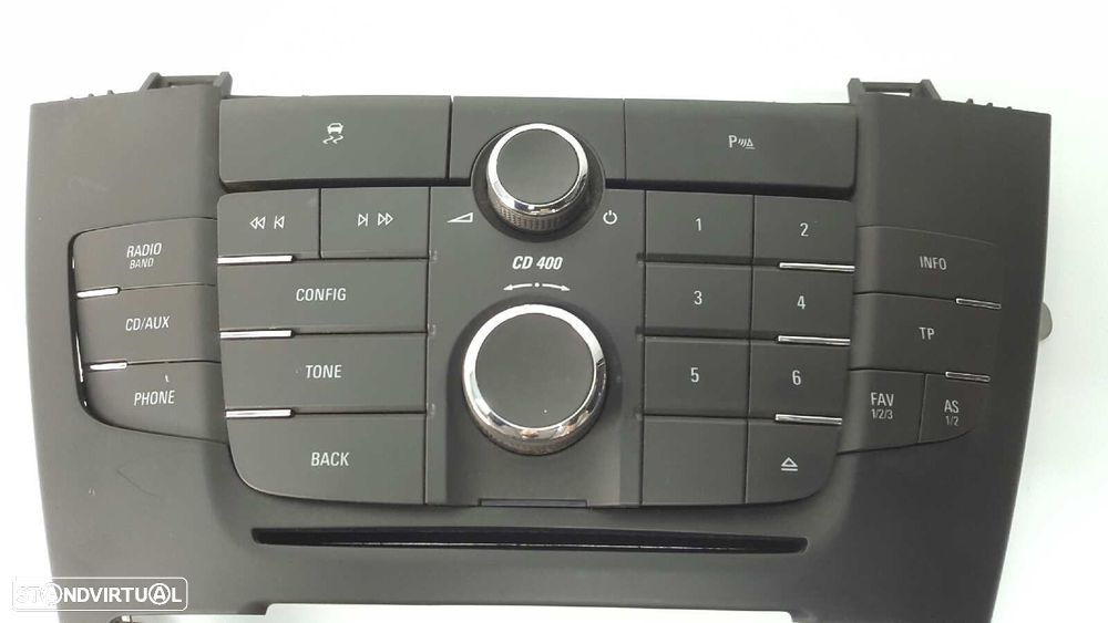 CONTROLE DO SISTEMA DE ÁUDIO / RÁDIO CD OPEL INSIGNIA SPORTS TOURER EDITION - 3