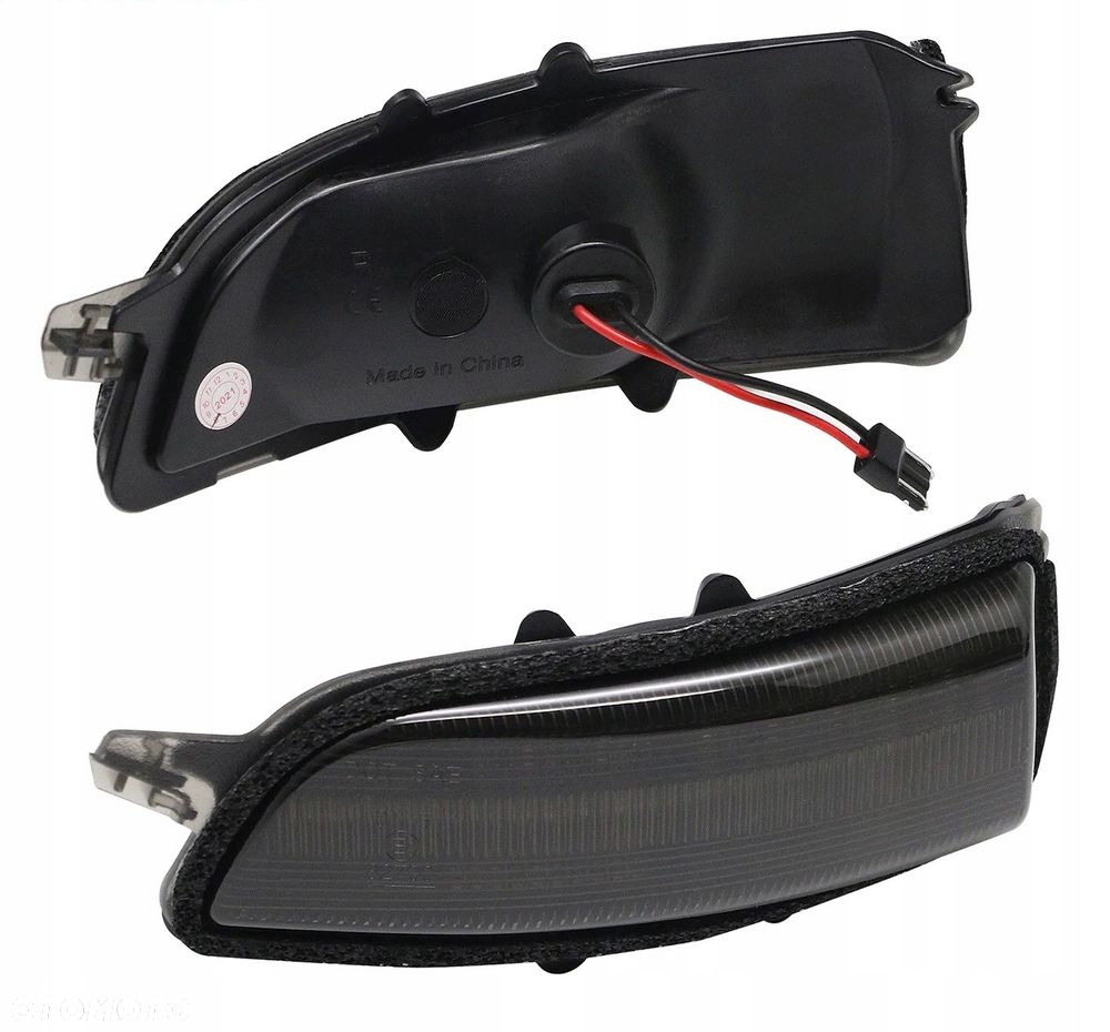 kierunkowskaz migacz lusterko kpl led tuning black jaguar xf xj x-type - 5