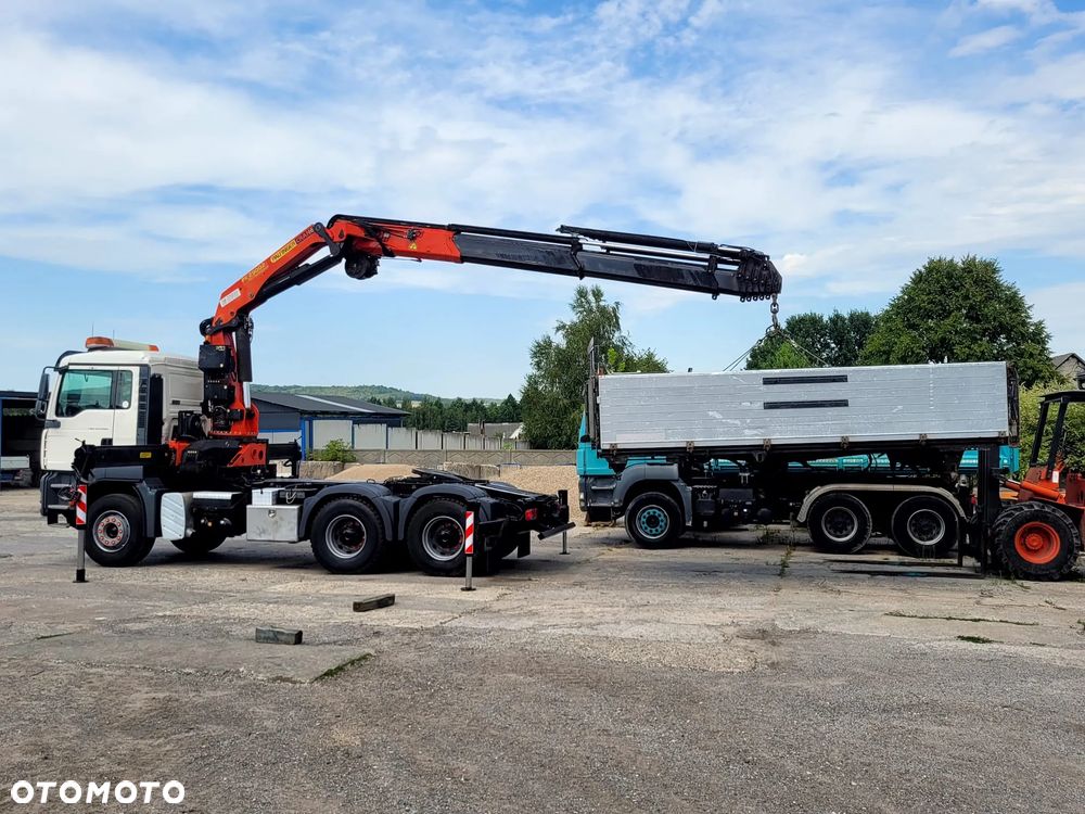 MAN TGA 33.480 6x4 Palfinger PK29002 Ciągnik + Kiper - 34