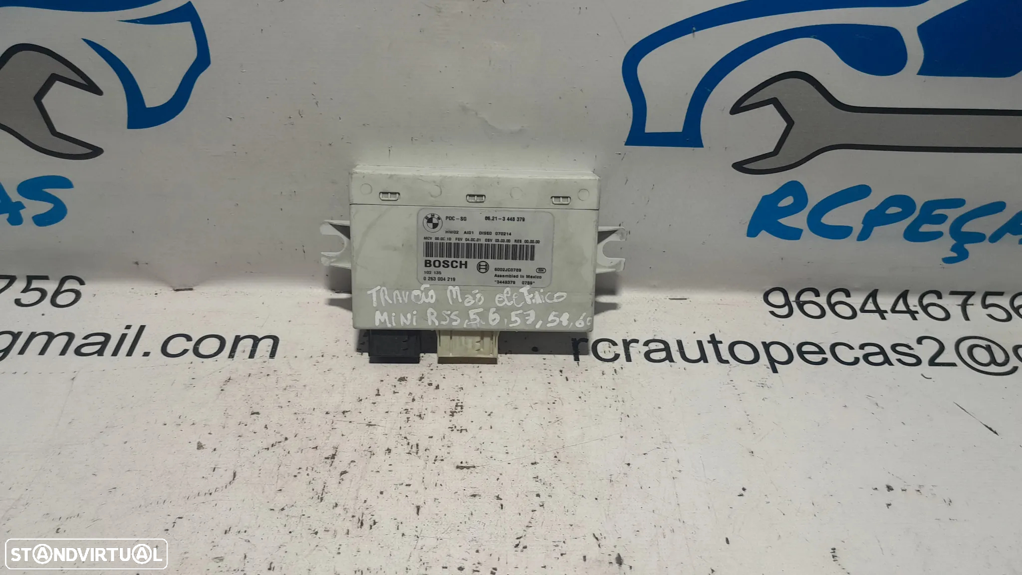 .Modulo BOSCH Unidade de Controlo Assistência de Estacionamento PDC BMW Mini 3448379 - 3