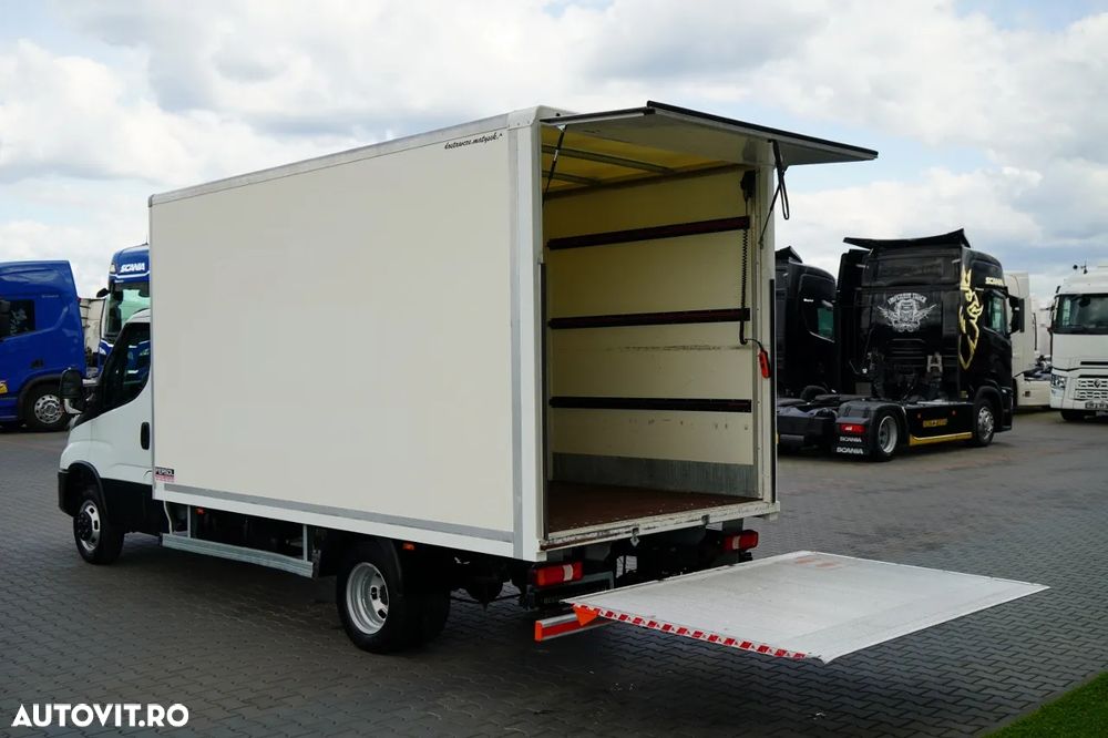 Iveco DAILY 35- 160 / KONTENER 4,3 M / WINDA DHOLLANDIA 750 KG / BLIŹNIAK / 3 MIEJSCA / SPROWADZONY / EURO 6 - 9