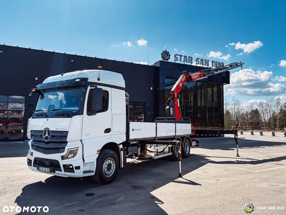 Mercedes-Benz ACTROS 3351 6x4 Fassi F485 Nowy ! Żuraw HDS Crane - 14