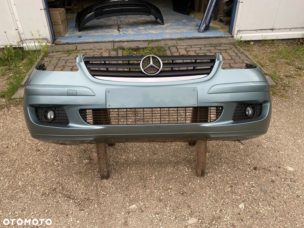 ZDERZAK PRZÓD MERCEDES A KLASA W169 KOMPLETNY 04-08 LAKIER 958 QUELLBLAU - 1