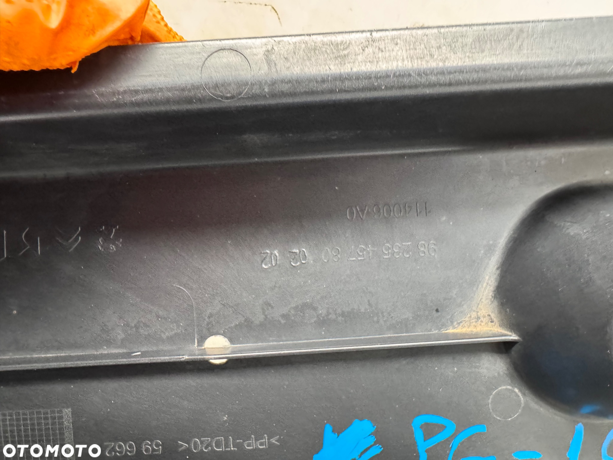 PG-108 PŁYTA PODWOZIA LEWA PEUGEOT 208/ CORSA F - 3