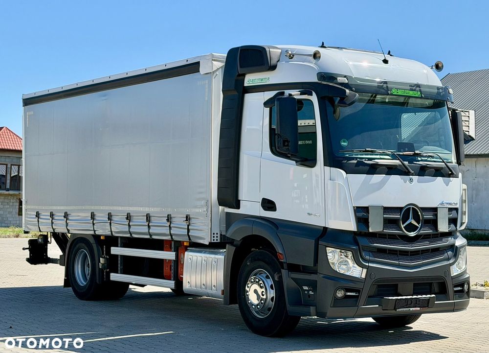 Mercedes-Benz ACTROS 1840 / FIRANKA / WINDA / 15 EUROPALET / 6.2 M DŁUGOŚCI / AUTOMAT / SYPIALKA / 12.2019 ROK / Z NIEMIEC - 2