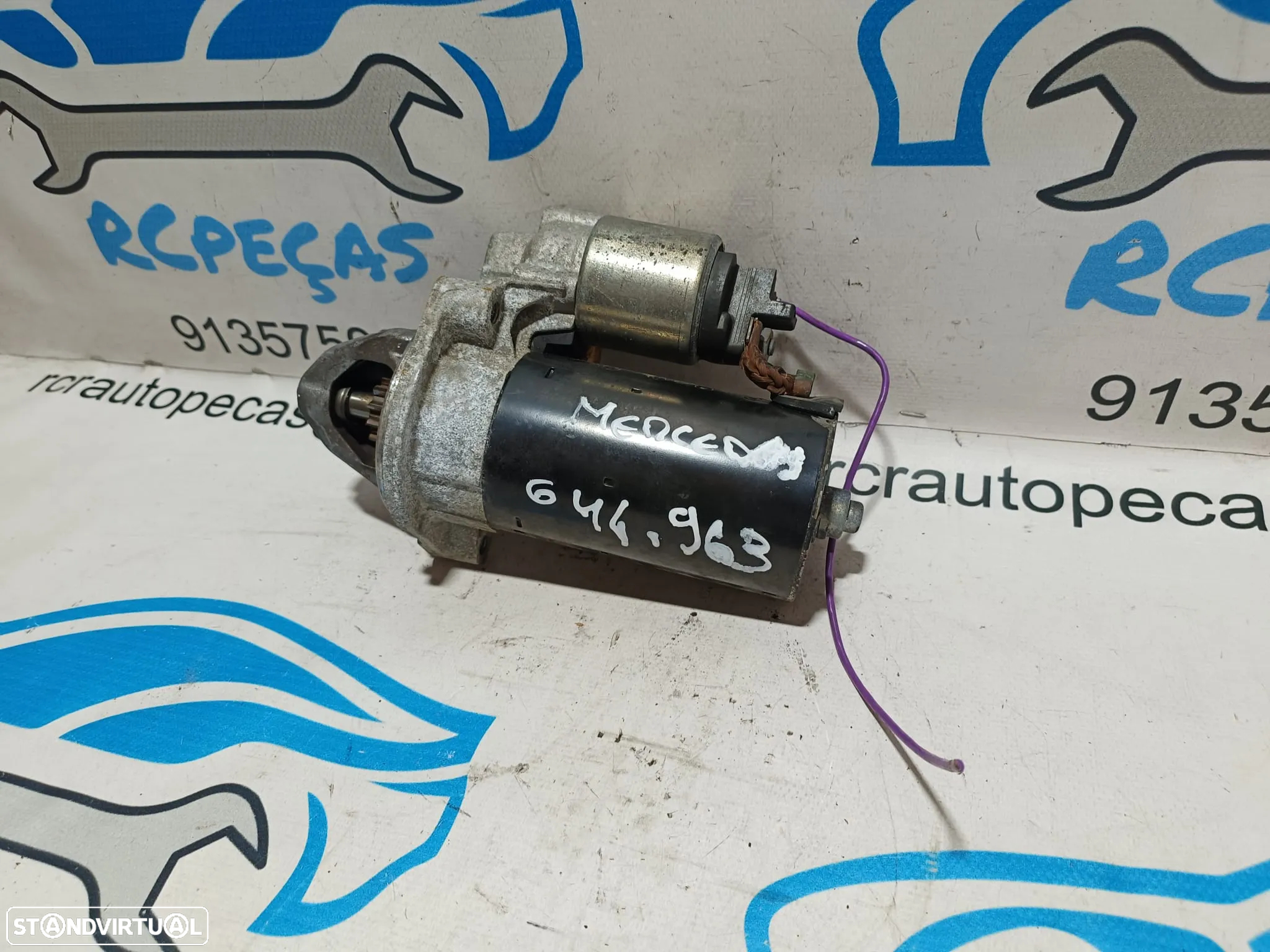 MOTOR ARRANQUE MERCEDES BENZ C W204 220 CDI 16V 170CV OM651911 651911 A0061512501 0061512501 0001115047 SPRINTER E W211 CLC CL203 CLK C209 W209 - 3