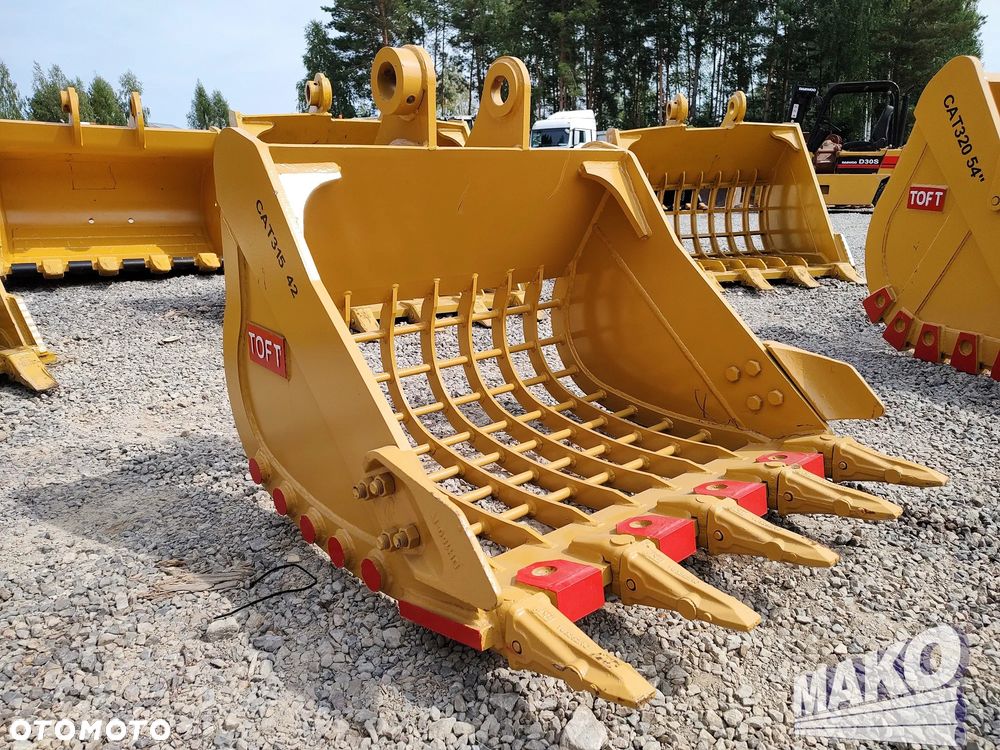 NOWA Łyżka przesiewna TOFT 110cm do koparki Miller fi 65 - 6