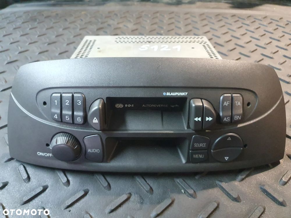Radio Kasetowe Fiat Punto 7649372316 Blaupunkt   + KOD - 1