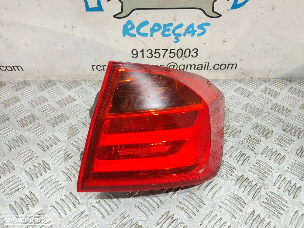 Farolim Farolins Led Traseiros Trás Esquerdo Direito BMW Serie 3 F30 Sedan Carro - 6