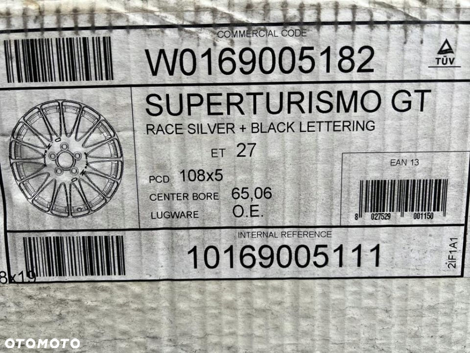Felgi aluminiowe 19cali Citroen C5 C6 5x108 ET27 - 8