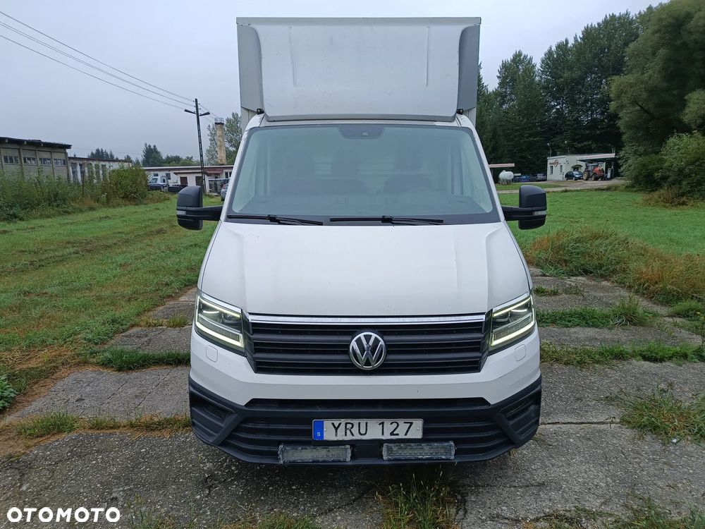 Volkswagen Crafter KONTENER+ winda ZEPRO (750kg) 2.0 diesel 177kM automat 2017 rok - 9