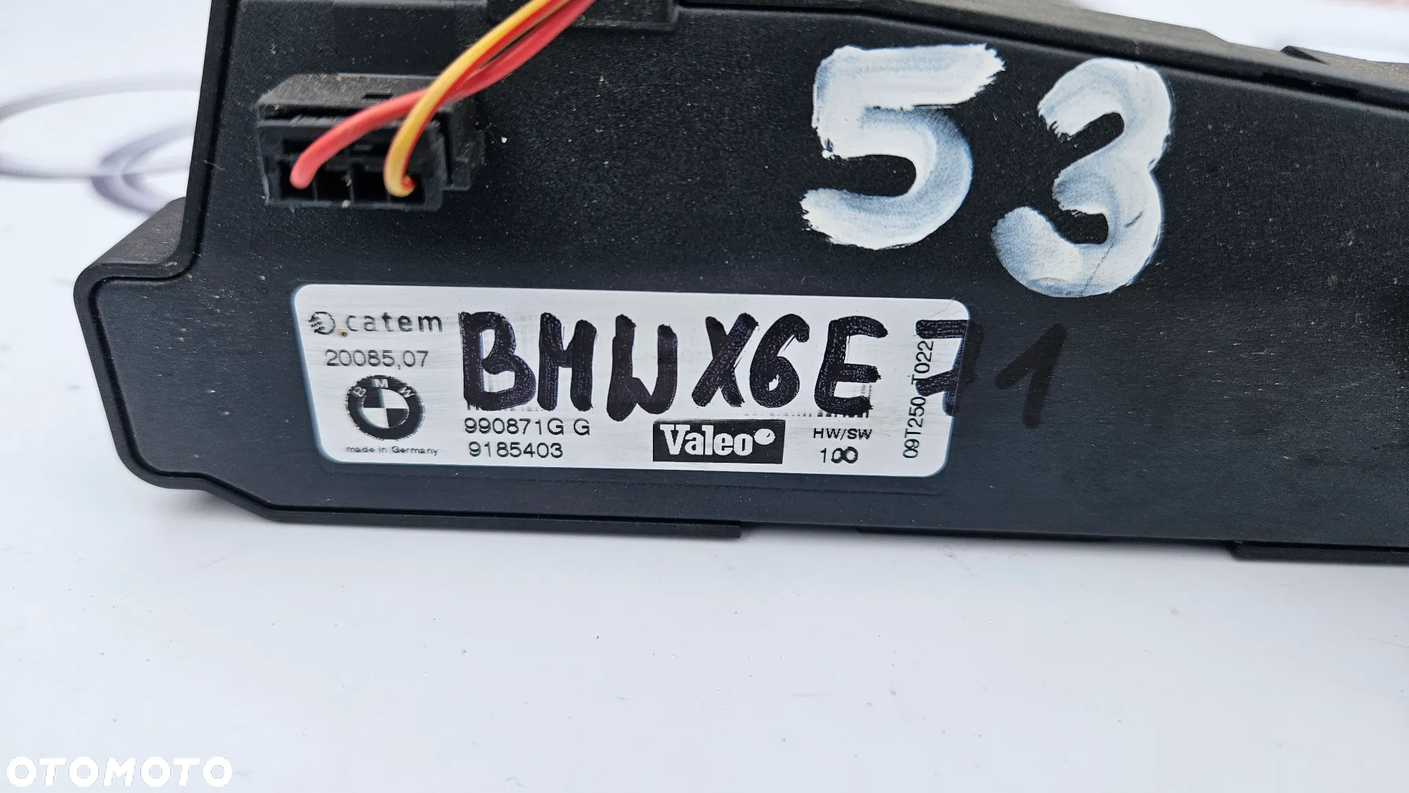 BMW X5 E70 X6 E71 Ogrzewacz elektryczny przedni Grzałka elektryczna dodatkowa nagrzewnica 9185403 - 3