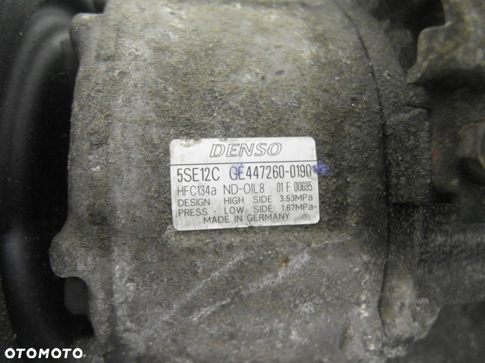 KOMPRESOR KLIMATYZACJI TOYOTA COROLLA Verso E12 1.8 VVT-i 4472600190 - 6