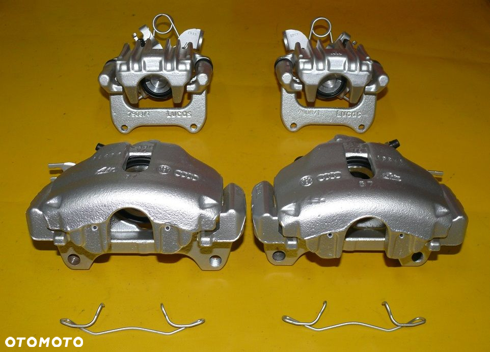 ZACISKI JARZMA LEWY PRAWY PRZÓD TYŁ AUDI A4 B6 288/25 255/12mm QUATTRO 4x4 - 2