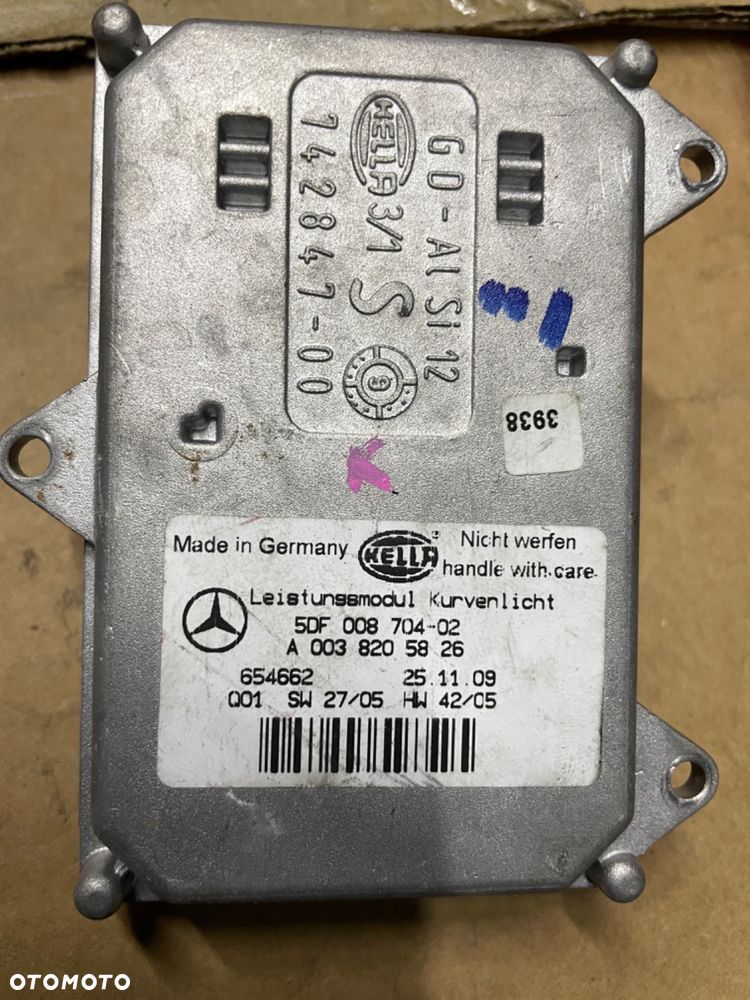 Audi Nissan skoda bmw MERCEDES przetwornica xenon moduł e c s cls ml gl r clk slk - 8