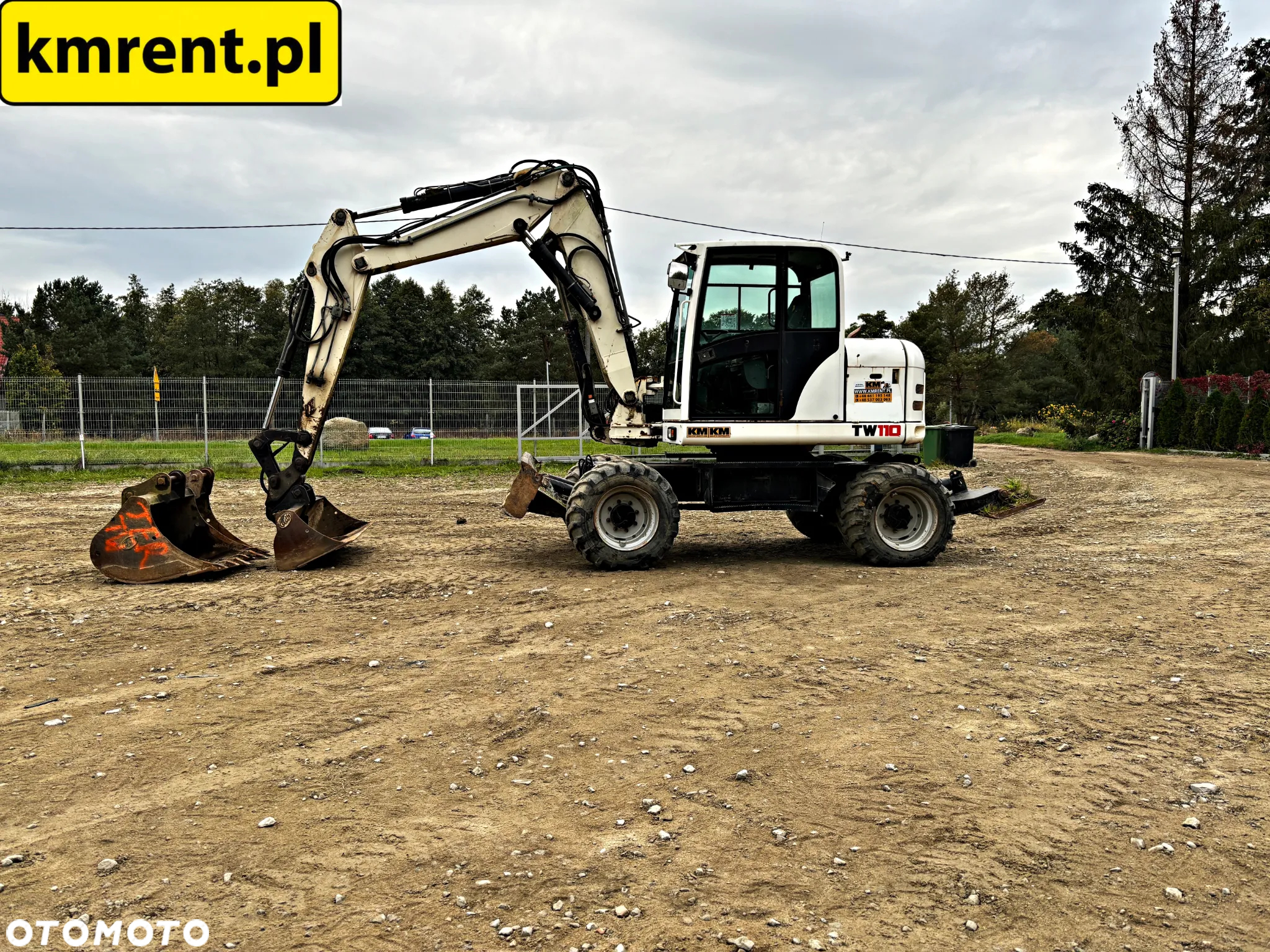 Terex TW110 KOPARKA KOŁOWA 2007R. | 98 KOMATSU PW 110 LIEBHERR 311 TAK - 12