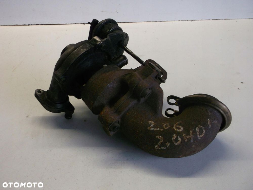 turbosprężarka turbina 206 2.0 hdi 54359700009 # - 1